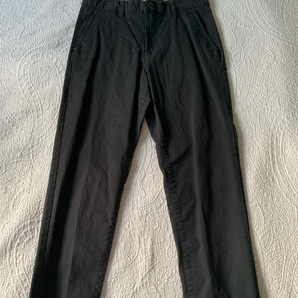 H&M men’s black chinos